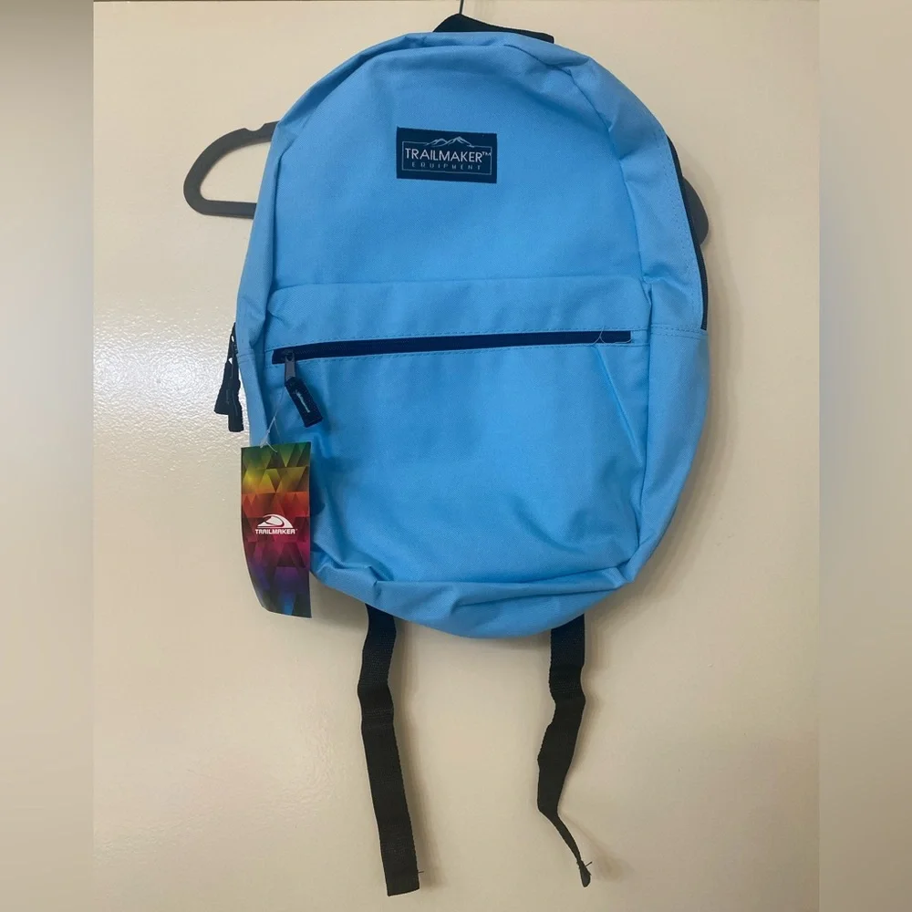 Trailmaker Baby Blue 17” Backpack - Picture 2 of 3